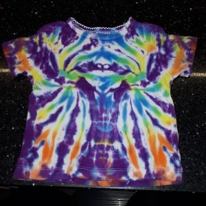Kids tie dyed shirt
